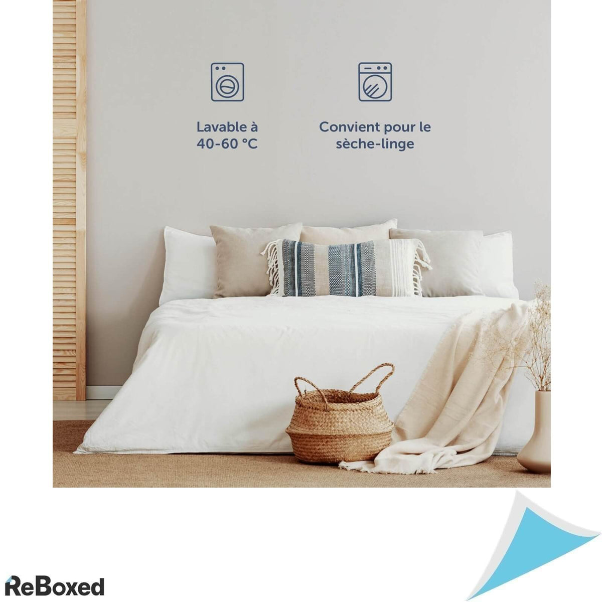 Blumtal Set 2 Lenjerii de Pat 90x200x30 cm din Microfibra