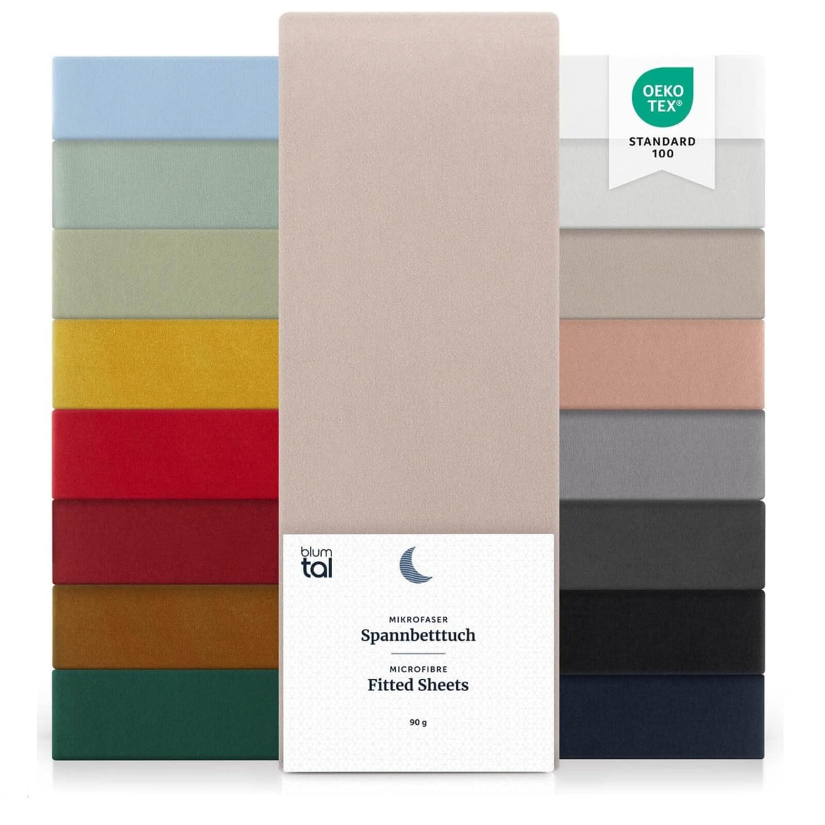 Blumtal Set 2 Lenjerii de Pat 90x200x30 cm din Microfibra