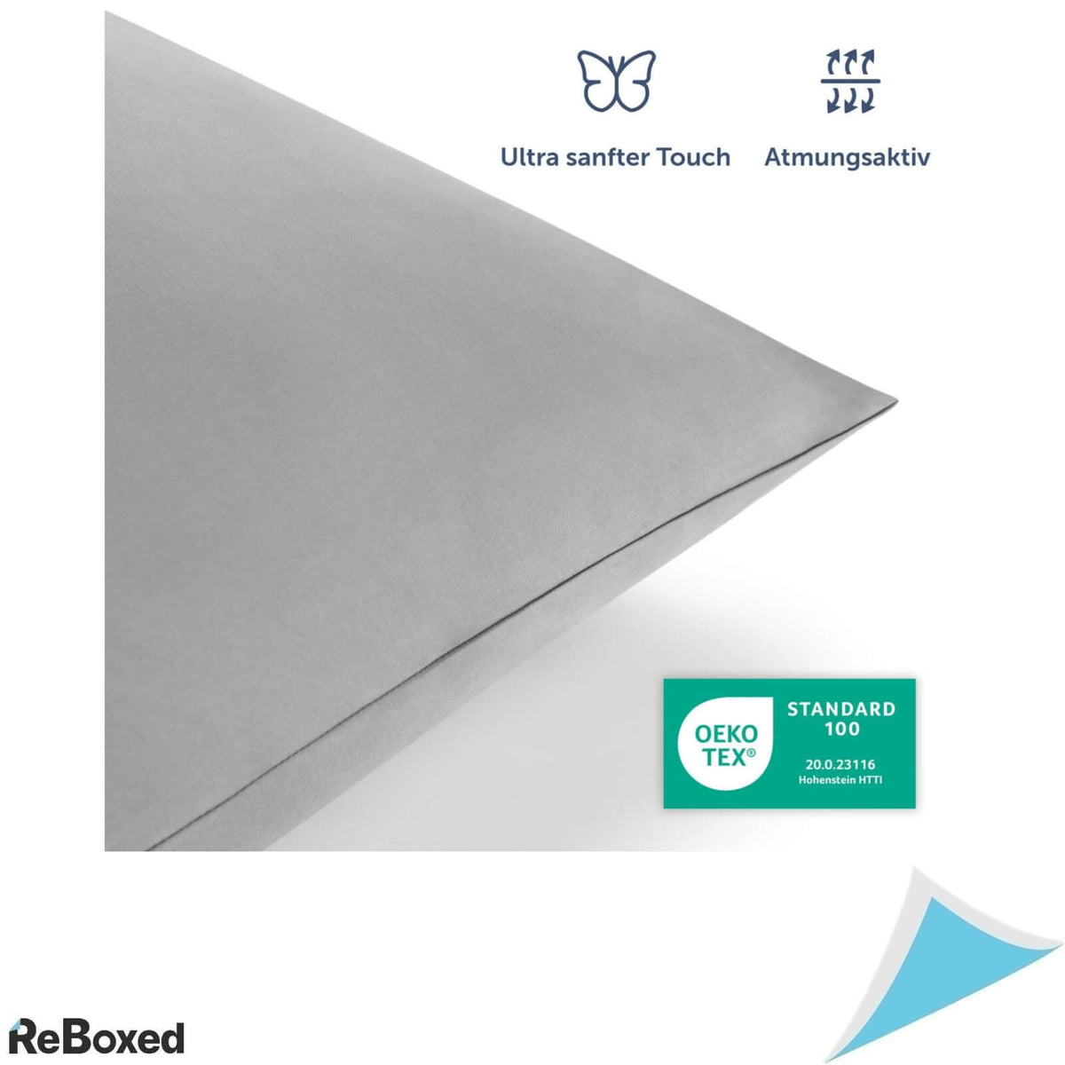 Blumtal Set Lenjerie de Pat 200x220cm si 2 Fete Perna 40x80cm