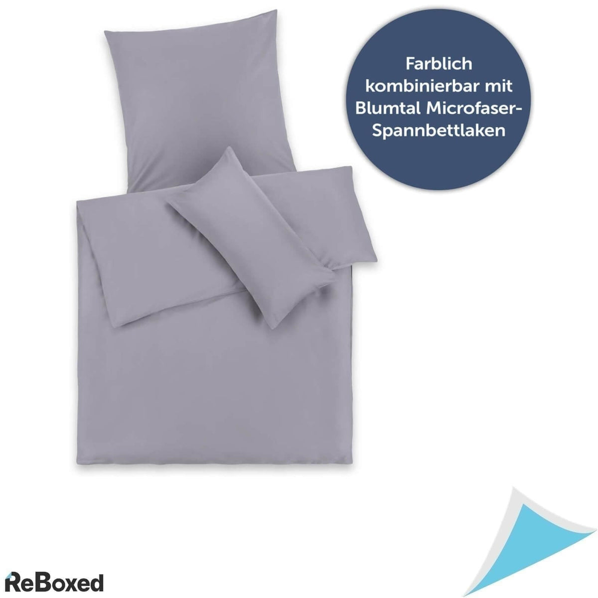 Blumtal Set Lenjerie de Pat 200x220cm si 2 Fete Perna 40x80cm