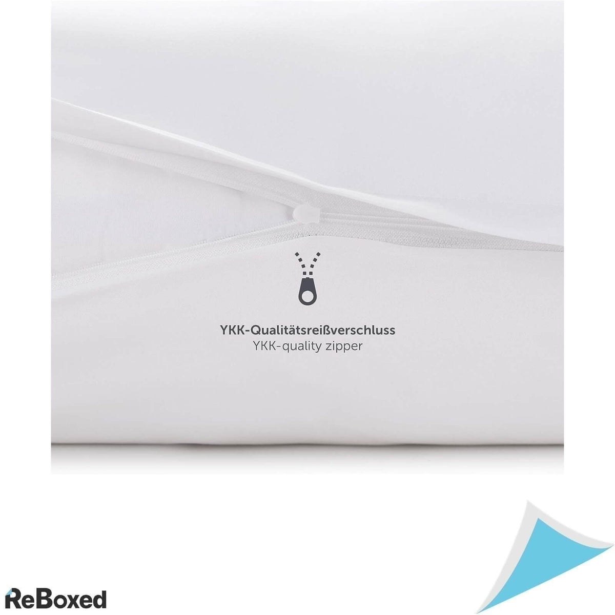 Blumtal Set Lenjerie de pat din satin 80 x 40 cm 155 x 220 cm Alb