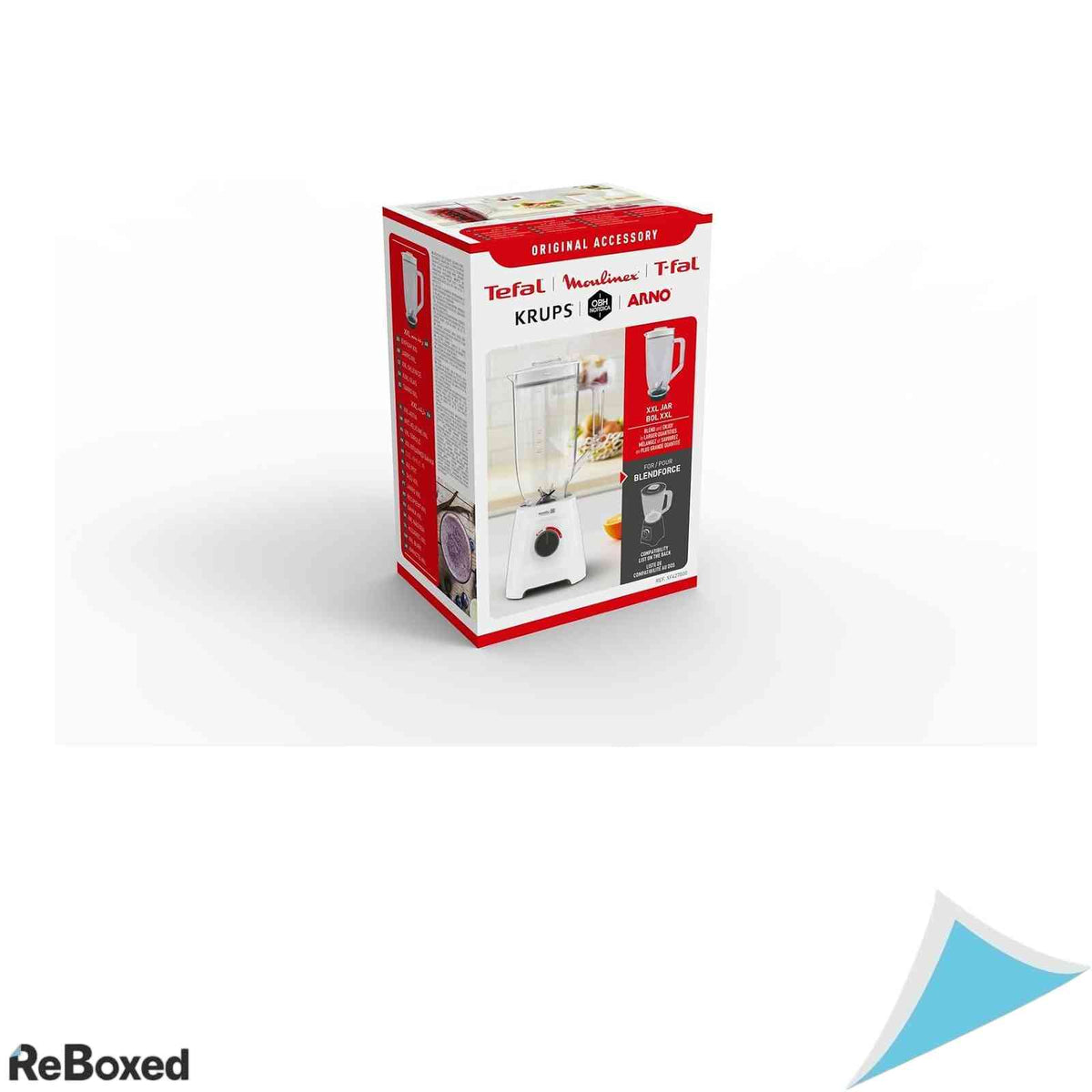 Bol Blender XXL Moulinex XF427000 Capacitate 2.8L cu Tehnologie Smart Lock Accesoriu Oficial
