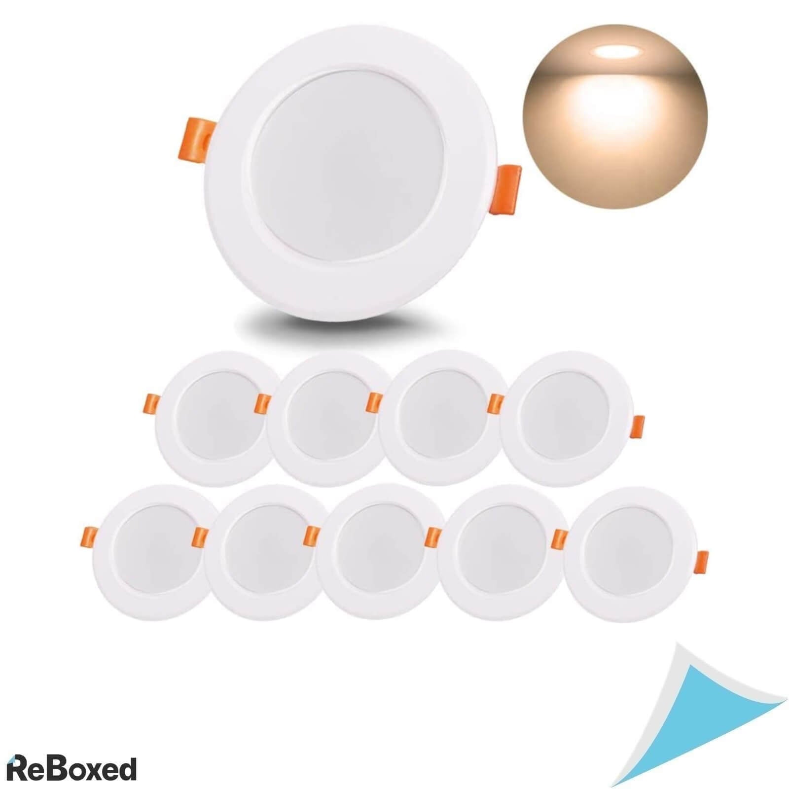 Bombulilla 10 Spoturi Incastrate LED 8W 3000K IP44