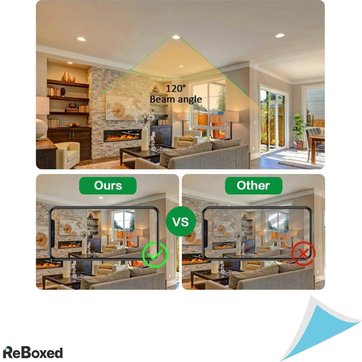 Bombulilla 10 Spoturi Incastrate LED 8W 3000K IP44