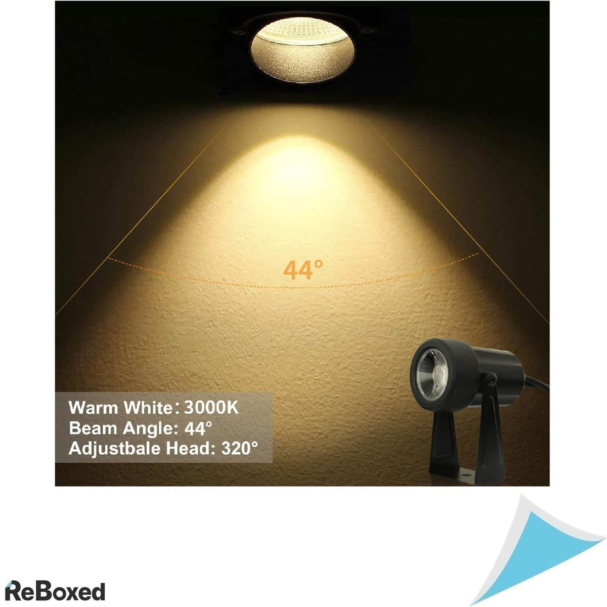 Bomcosy Set 8 Lampi Exterior LED 27V DC IP66 5m