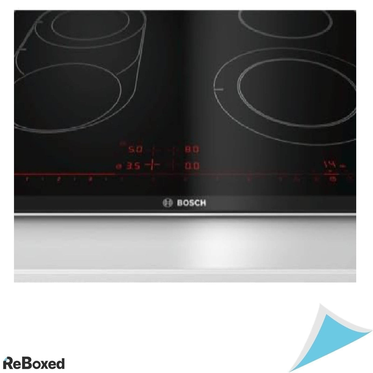 Bosch PKM675DP1D Seria 8 Plita Electrica 4 Zone 60cm PowerBoost