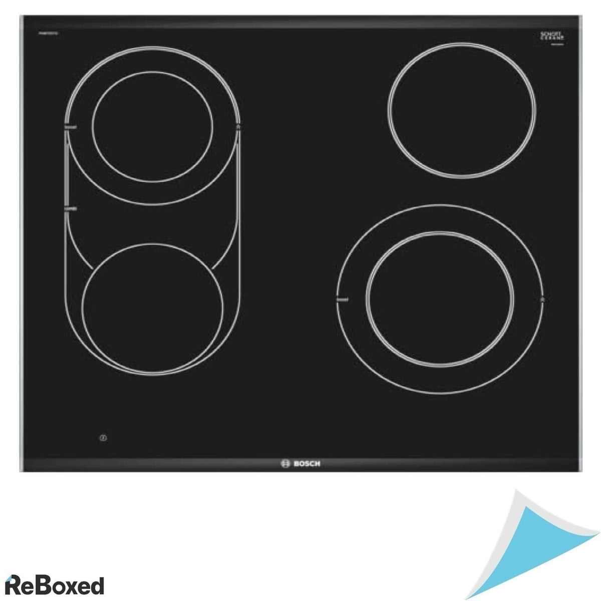 Bosch PKM675DP1D Seria 8 Plita Electrica 4 Zone 60cm PowerBoost