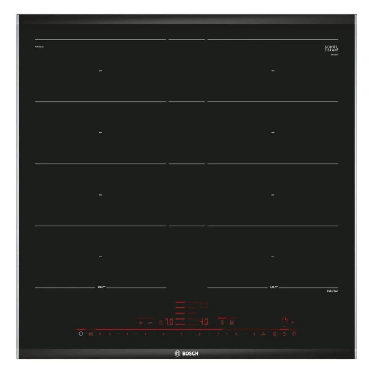 Bosch PXY675DC1E Seria 8 Plita Inductie 60cm 4 Zone PowerBoost