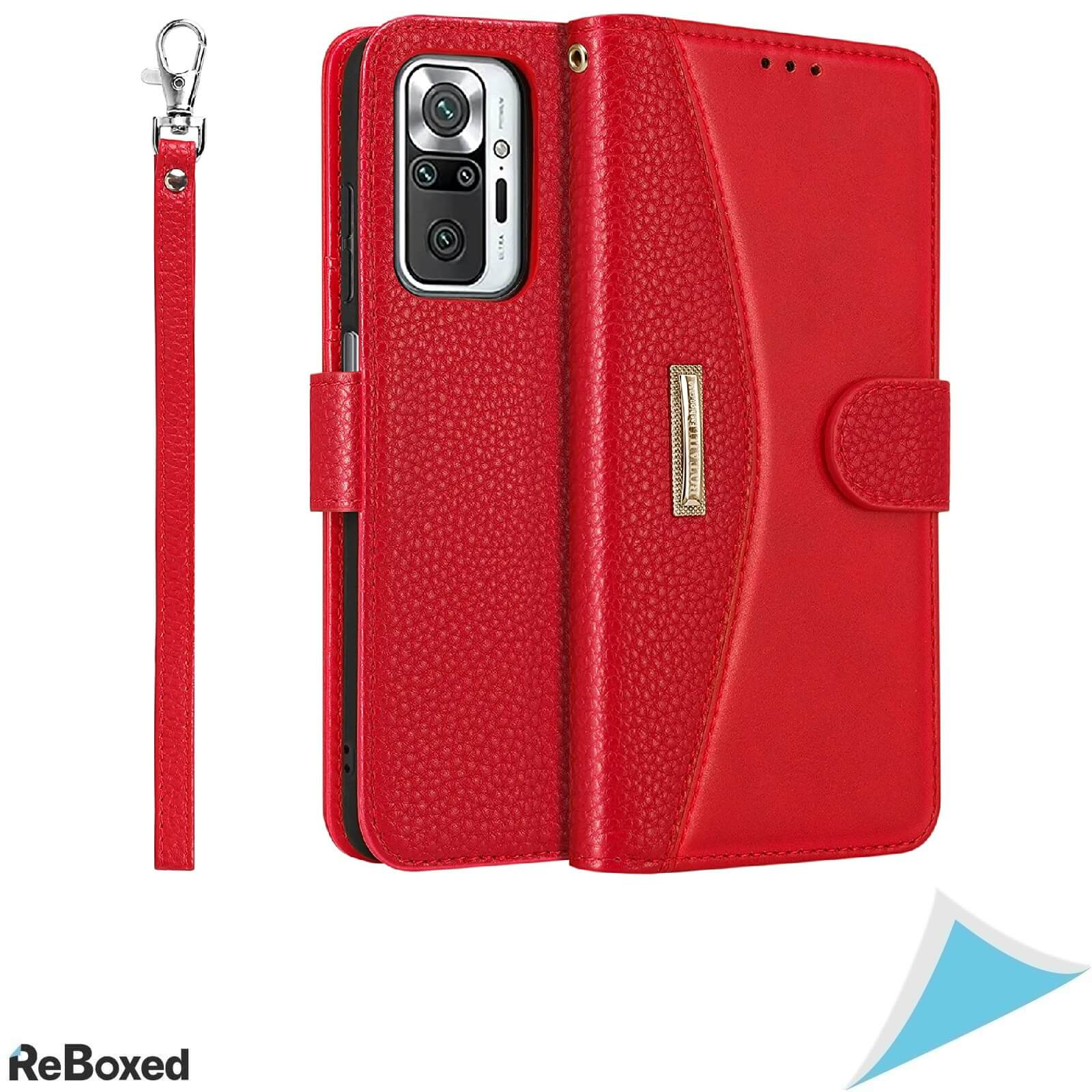 Botaju Husa Portofel Vintage Piele Xiaomi Redmi Note 10PRO Rosie