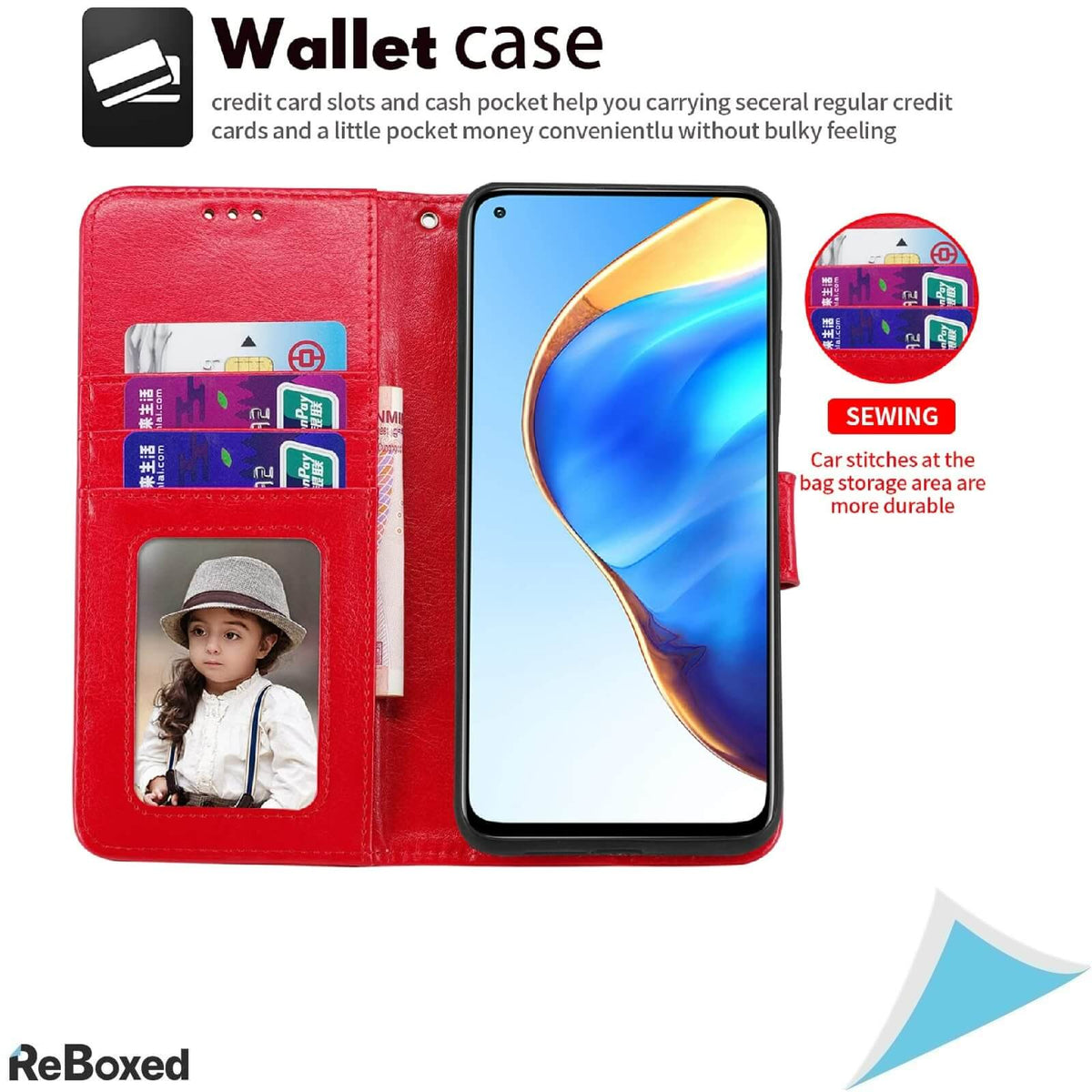 Botaju Husa Portofel Vintage Piele Xiaomi Redmi Note 10PRO Rosie