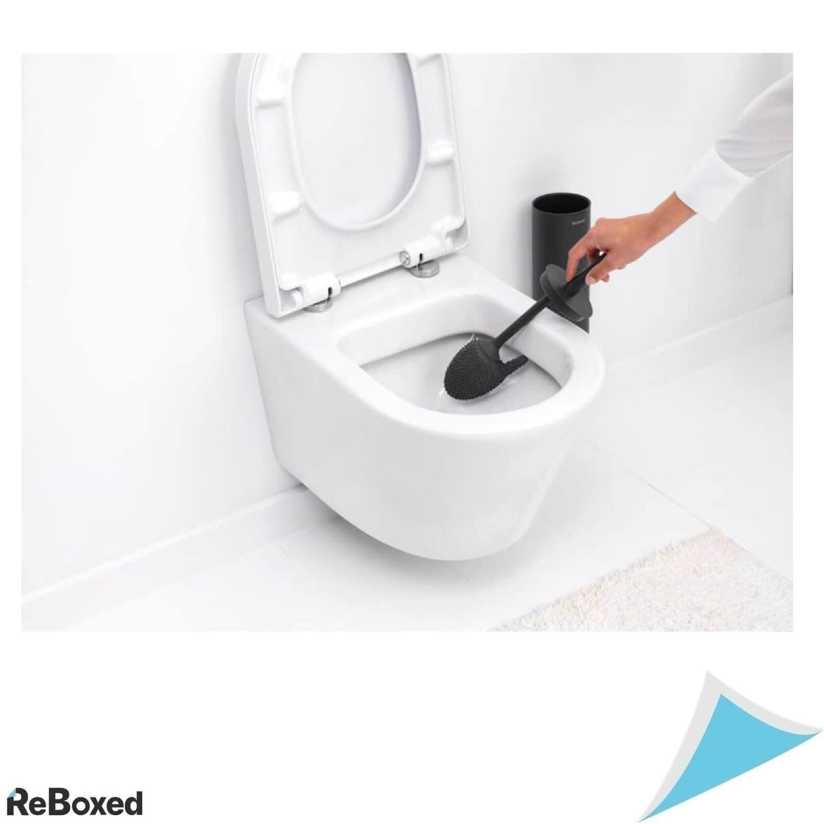 Brabantia Perie de Toaleta 42 x 11 x 9.6 cm Negru