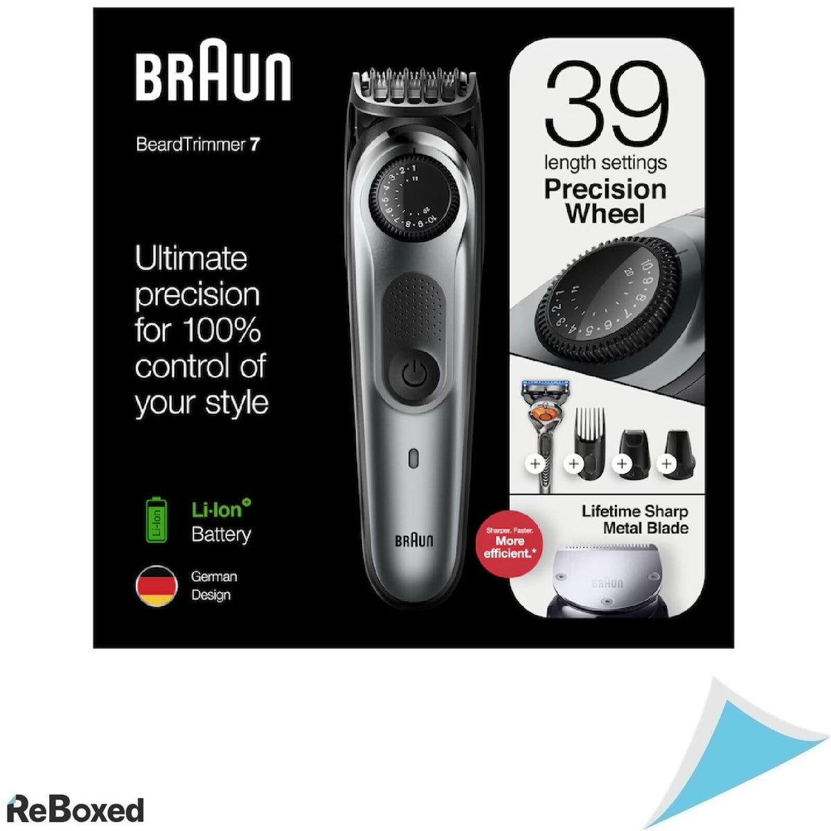 Braun BT7240 Trimmer pentru Barba si Par