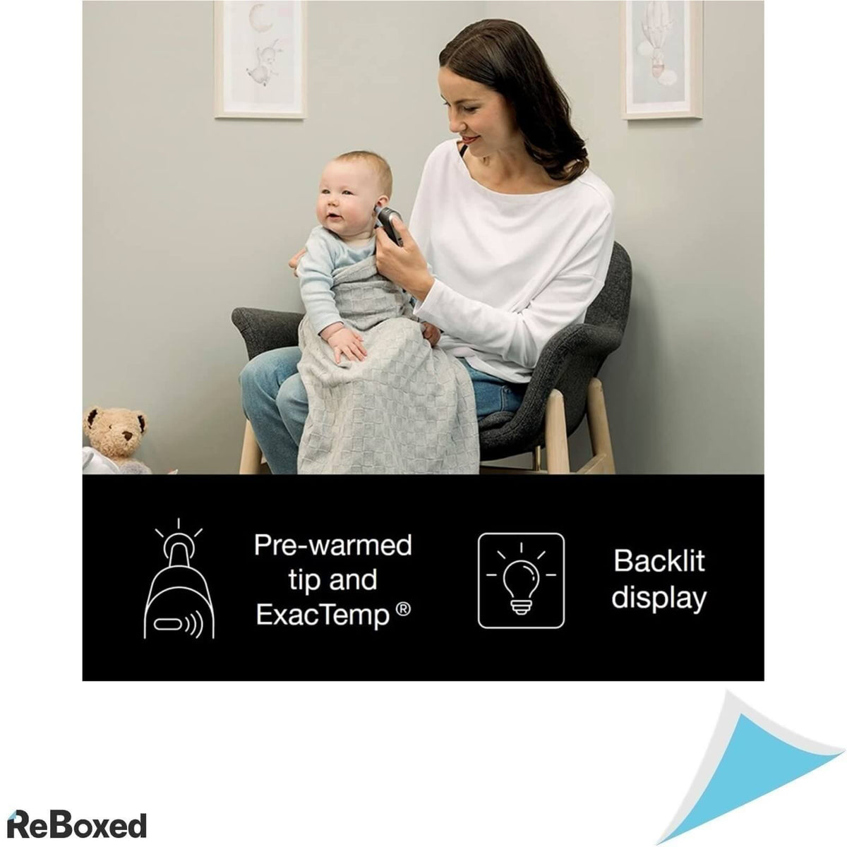 Braun IRT6520B Thermoscan 7 Termometru Auricular cu Age Precision