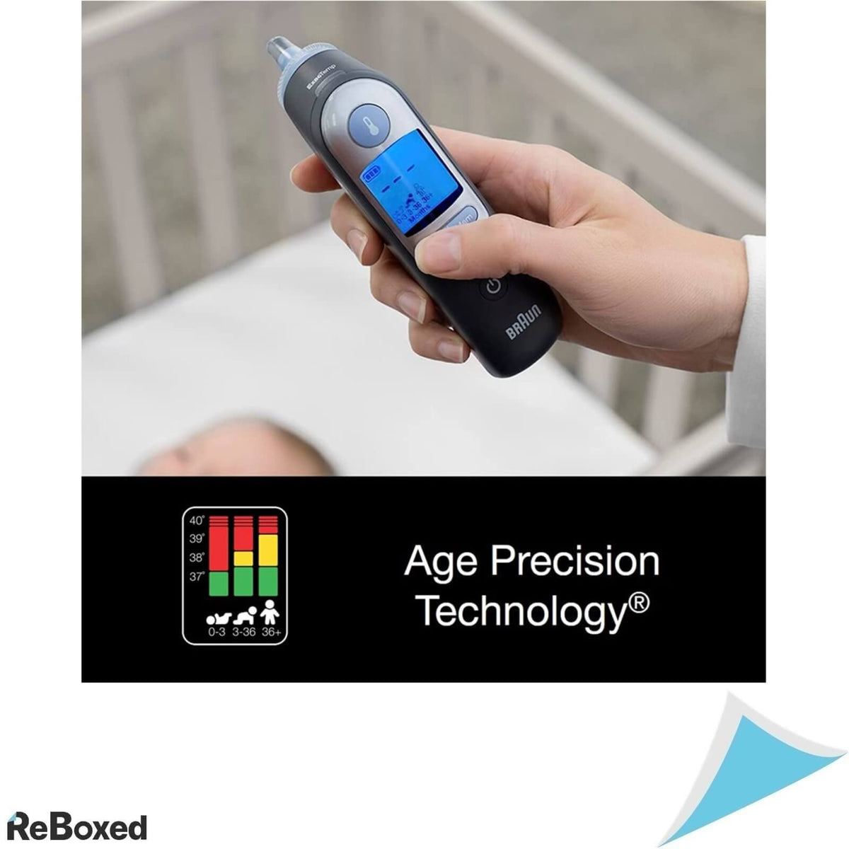 Braun IRT6520B Thermoscan 7 Termometru Auricular cu Age Precision