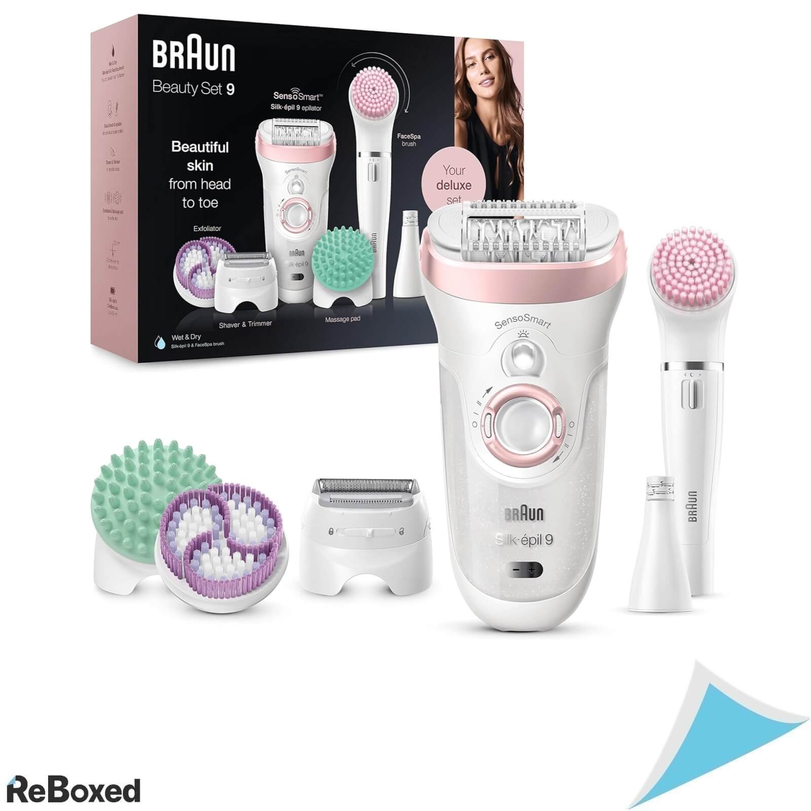 Braun Silk Epil Set 9 9-995 Epilator cu perie de curatare