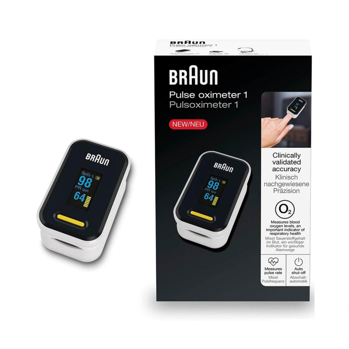 Braun YK-81CEU Pulsoximetru OLED