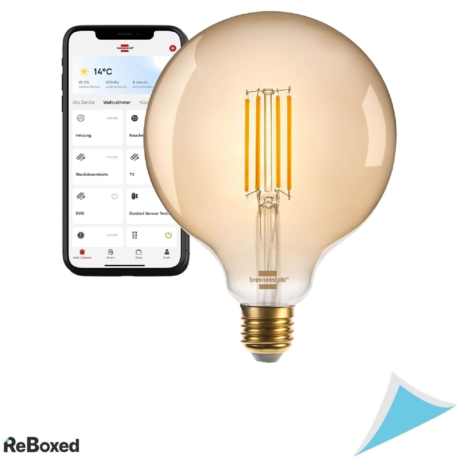 Brennenstuhl Connect Bec LED WiFi E27 470lm