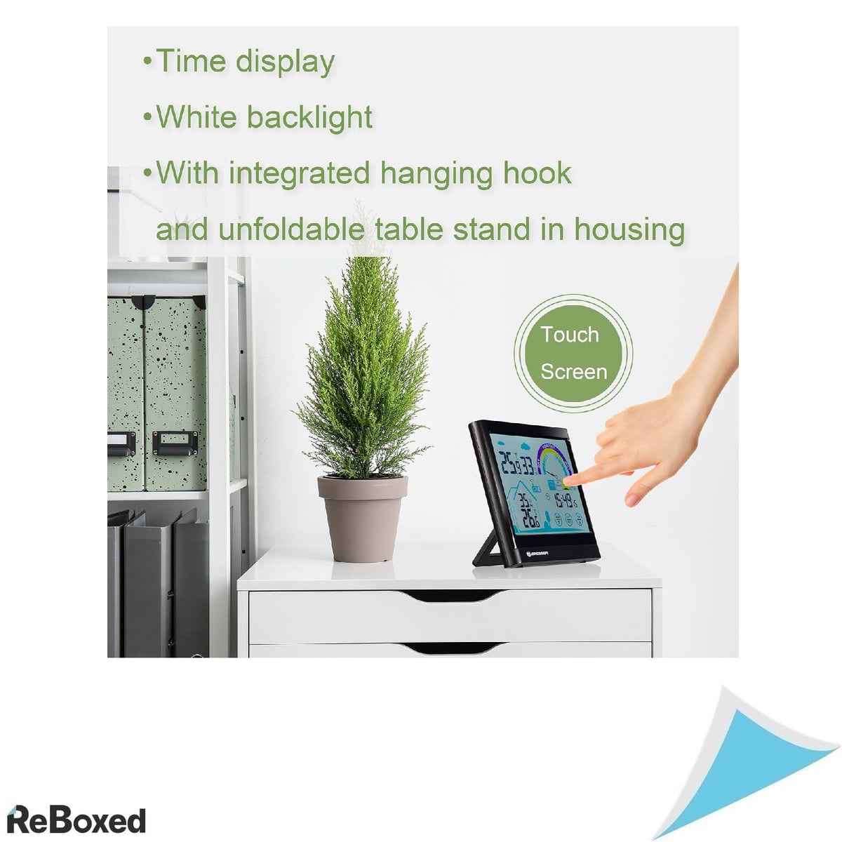 Statie Meteo BRESSER VentAir cu Ecran Tactil, Termo/Higrometru Wireless, Recomandare