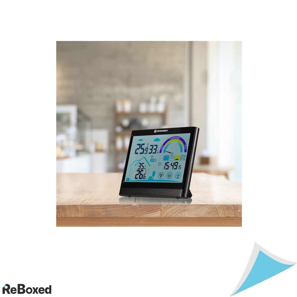 Statie Meteo BRESSER VentAir cu Ecran Tactil, Termo/Higrometru Wireless, Recomandare