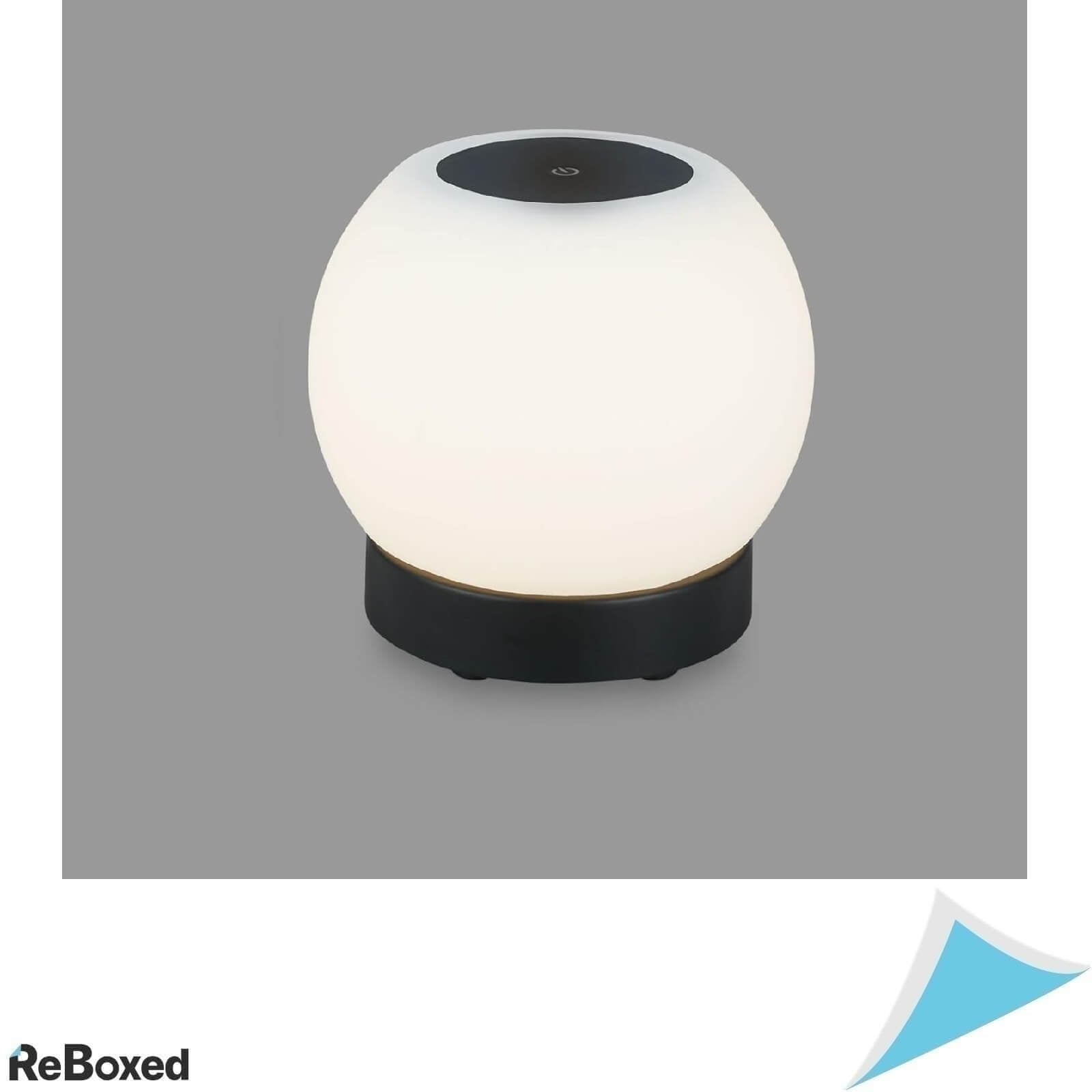 Brilioner Lampa LED Wireless cu Touch 15x16 cm Negru 330lm