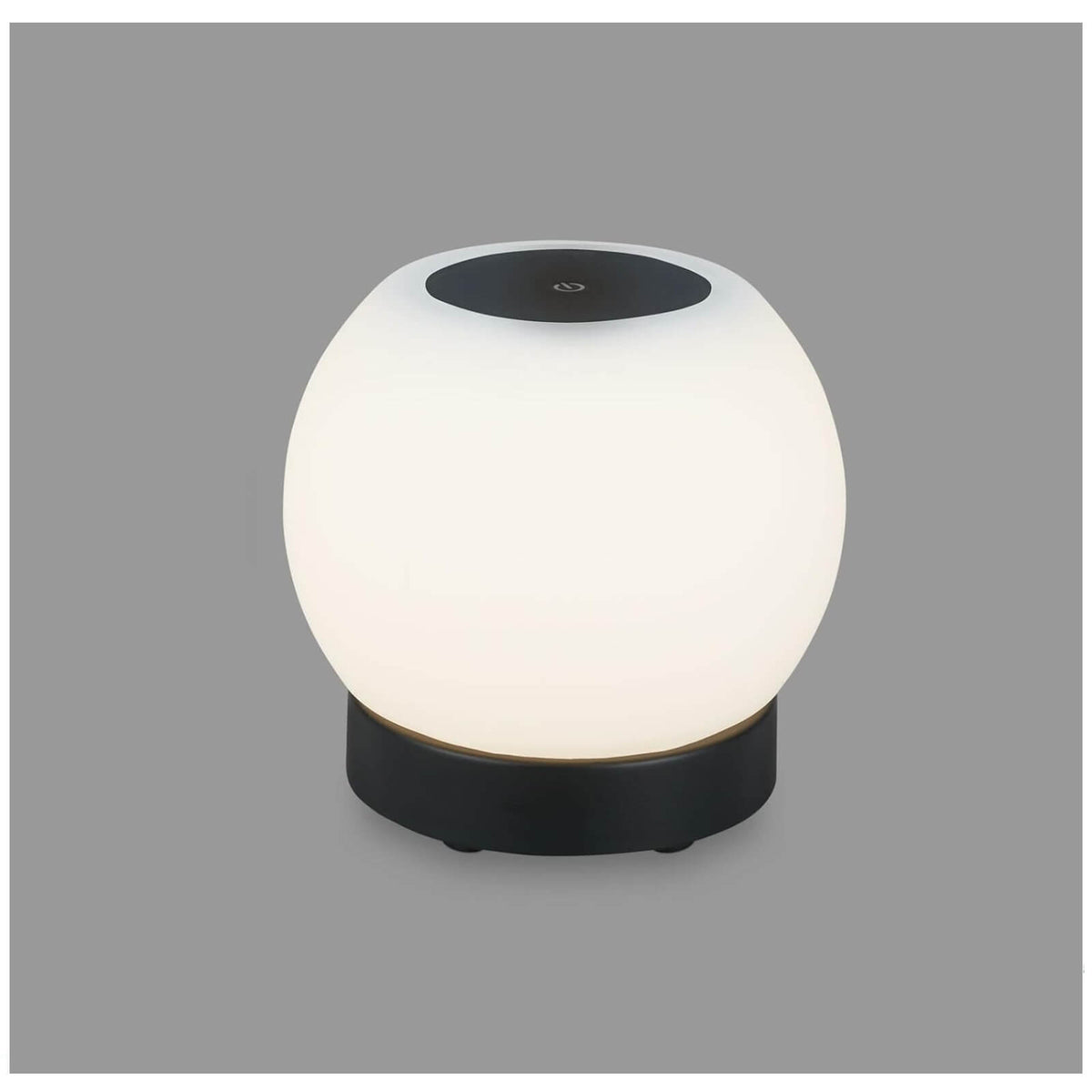 Brilioner Lampa LED Wireless cu Touch 15x16 cm Negru 330lm