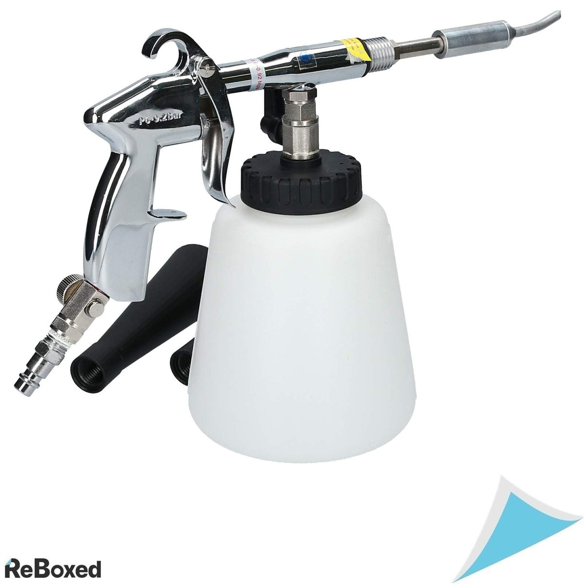 Brilliant Tools BT160300 – Pistol de curatare cu aer comprimat, cu regulator de presiune si robinet de oprire