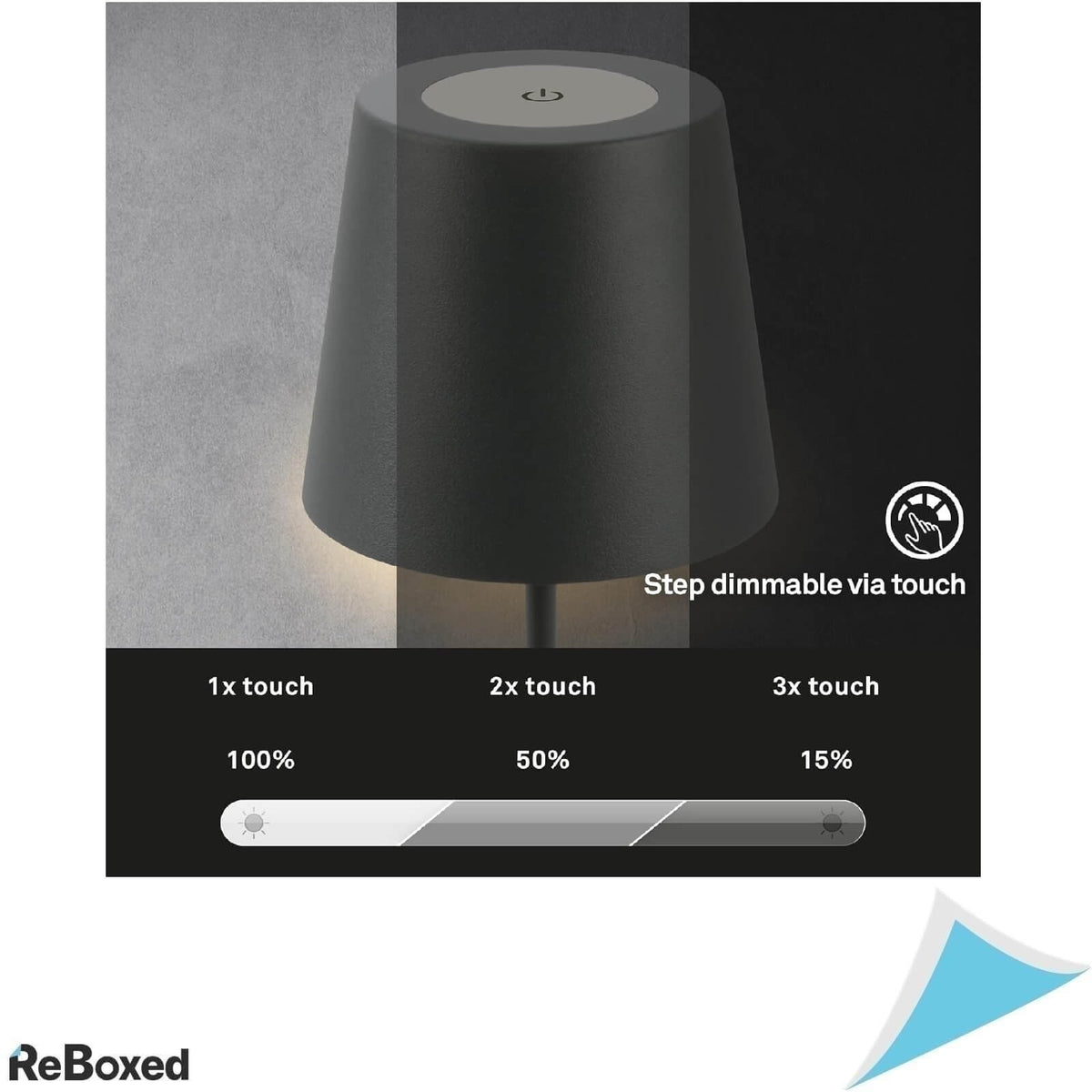 Briloner Lampa LED Reincarcabila Dimabila USB IP44