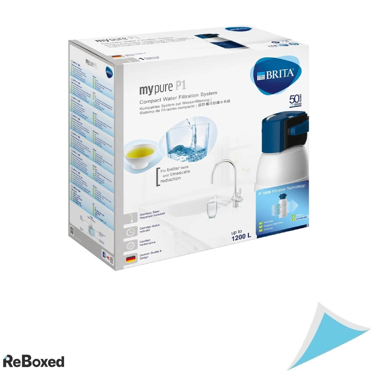 Brita mypure P1 65751 Baterie de Bucatarie cu Filtru de Apa