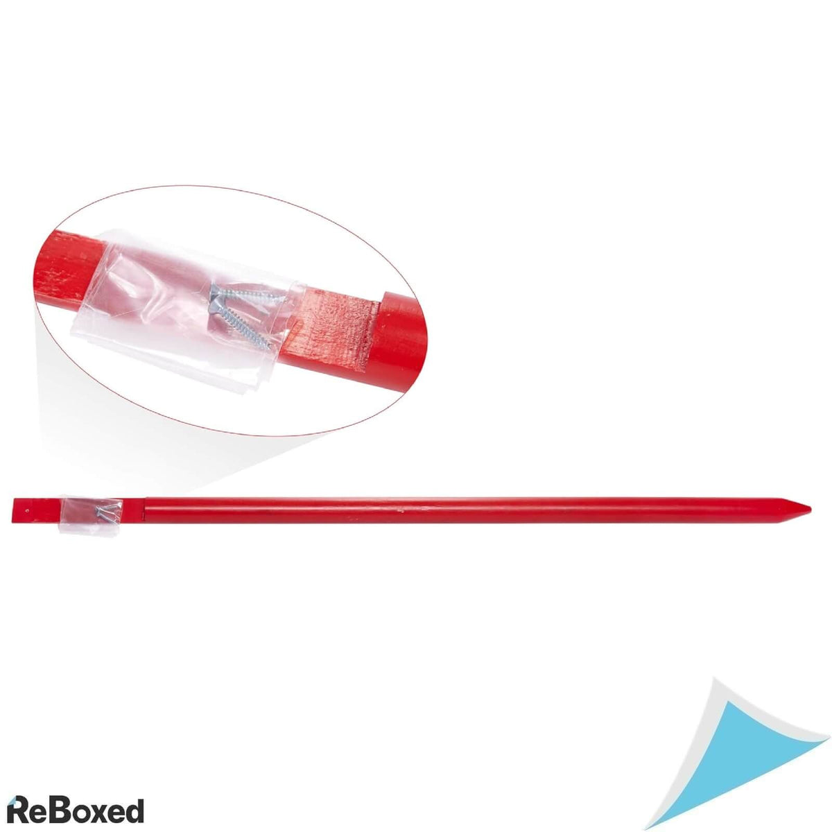 Brubaker Figurina din Lemn Barza cu Bebelus Albastru