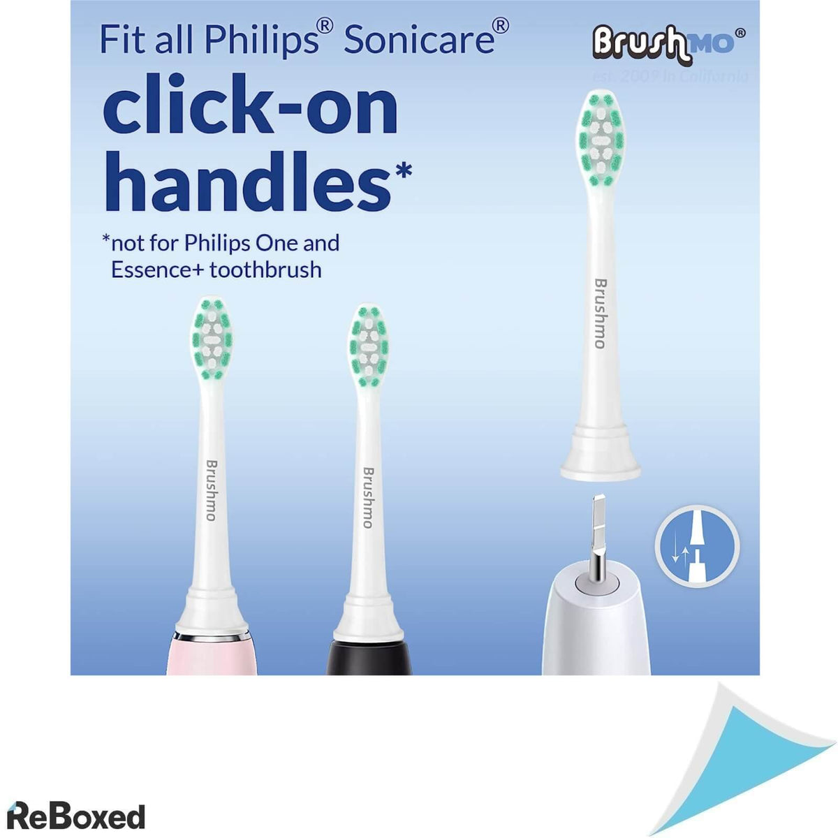 Brushmo Capete de Inlocuire pentru Periuta Electrica 8 Buc