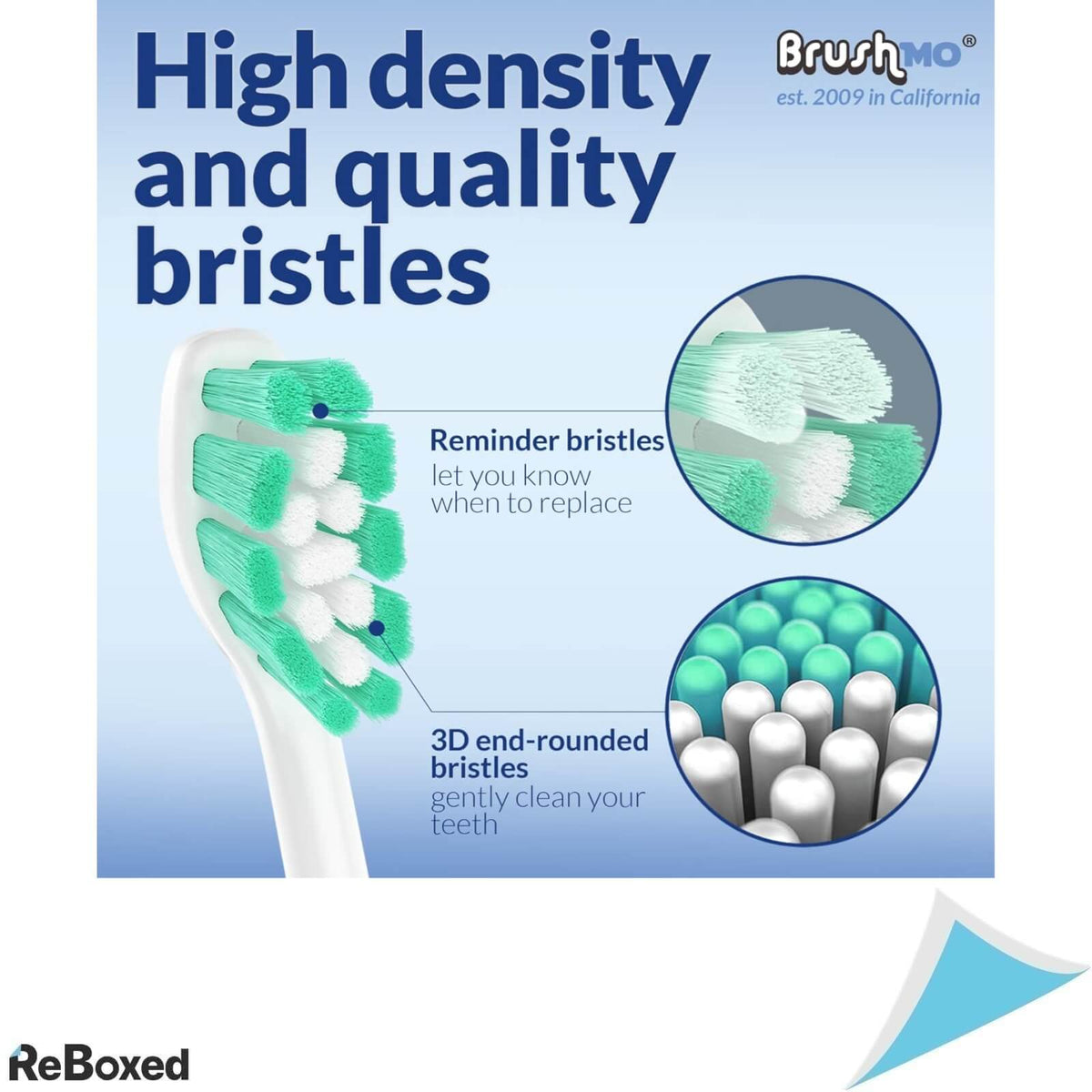 Brushmo Capete de Inlocuire pentru Periuta Electrica 8 Buc