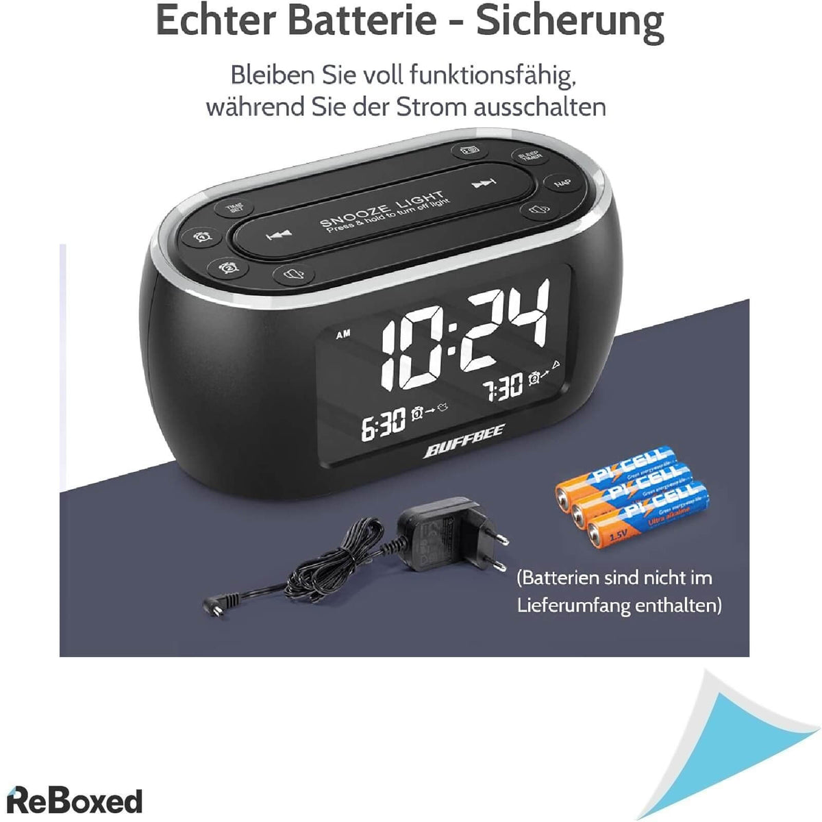 Buffbee Ceas Digital 3 in 1 cu Radio