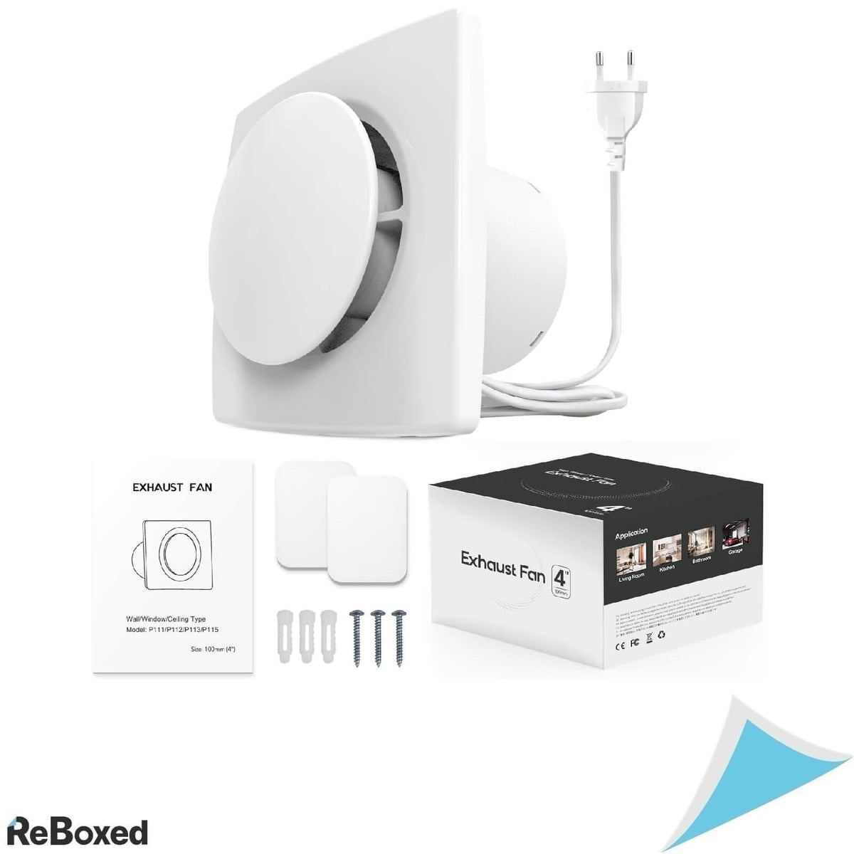 Bumsou Ventilator Baie Silentios 130 m³/h 100mm