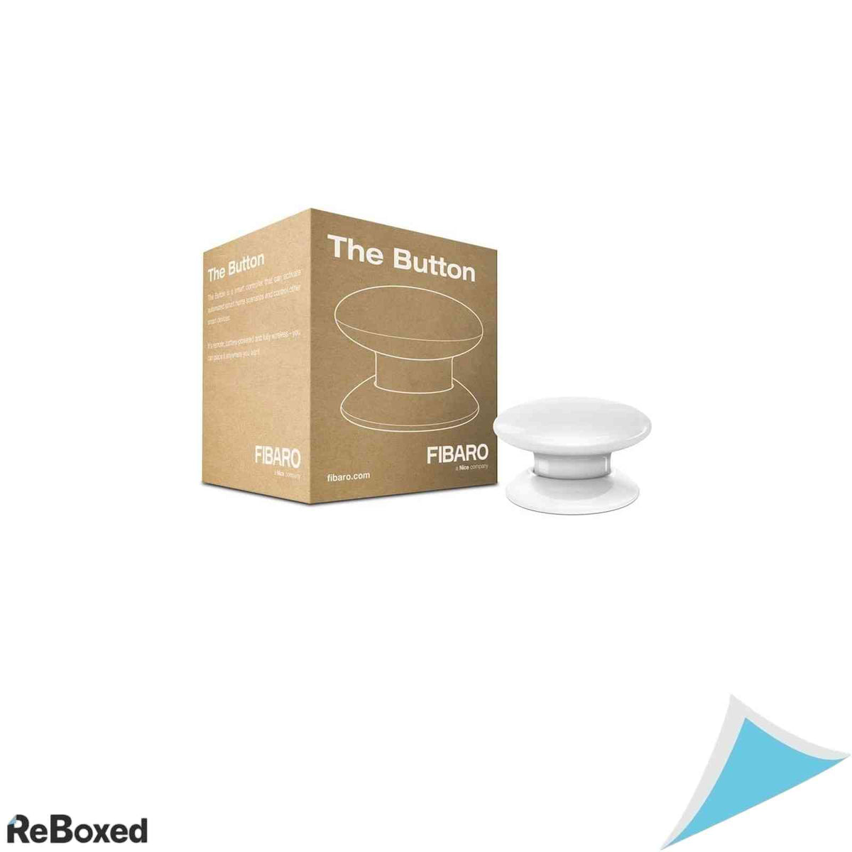 Buton Inteligent Fibaro The Button FGPB-101-1, Z-Wave Plus, Control Smart Home, Alb