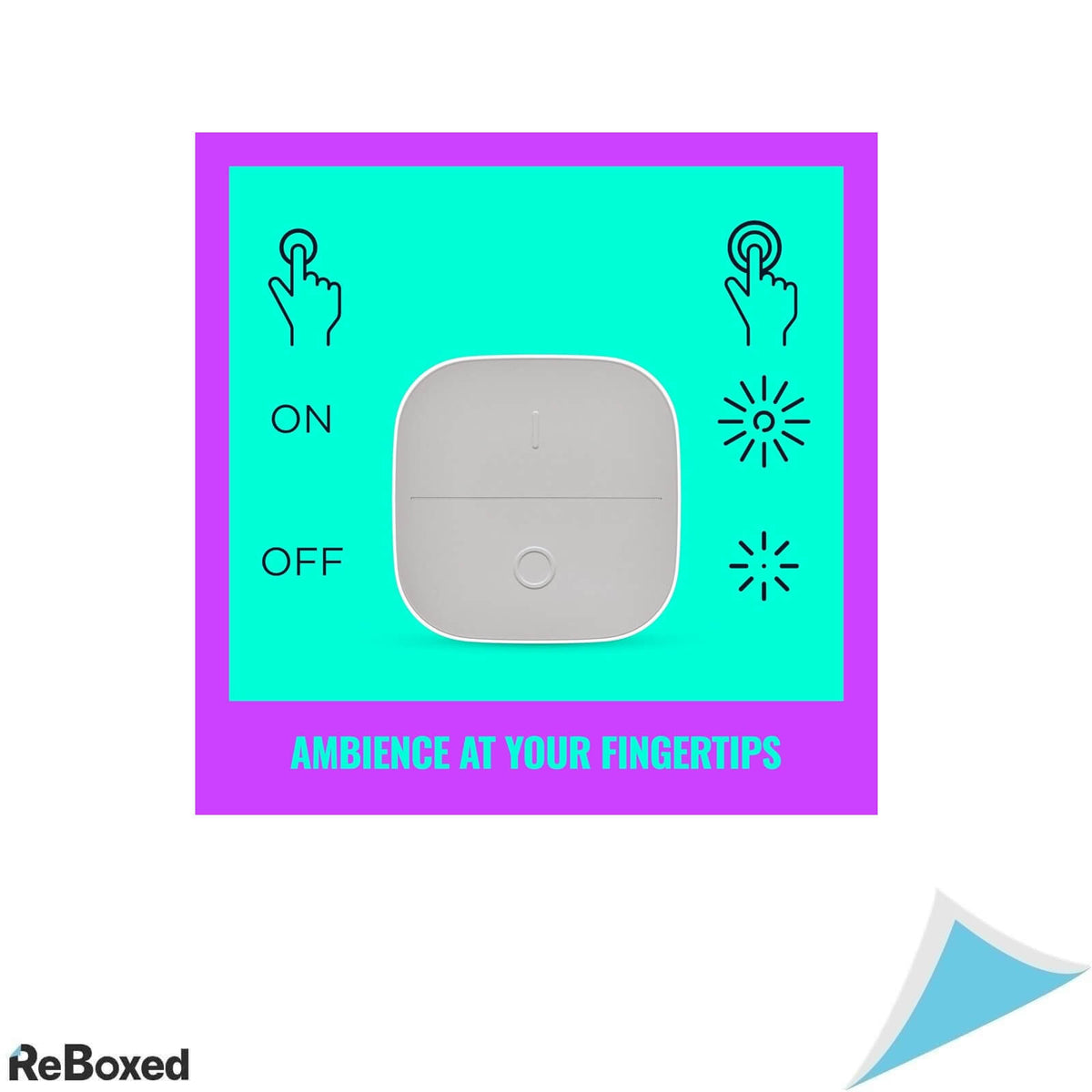 Buton Inteligent WiZ Smart Button pentru Iluminat WiFi, Control Lumini prin Aplicatie, Compatibil Alexa