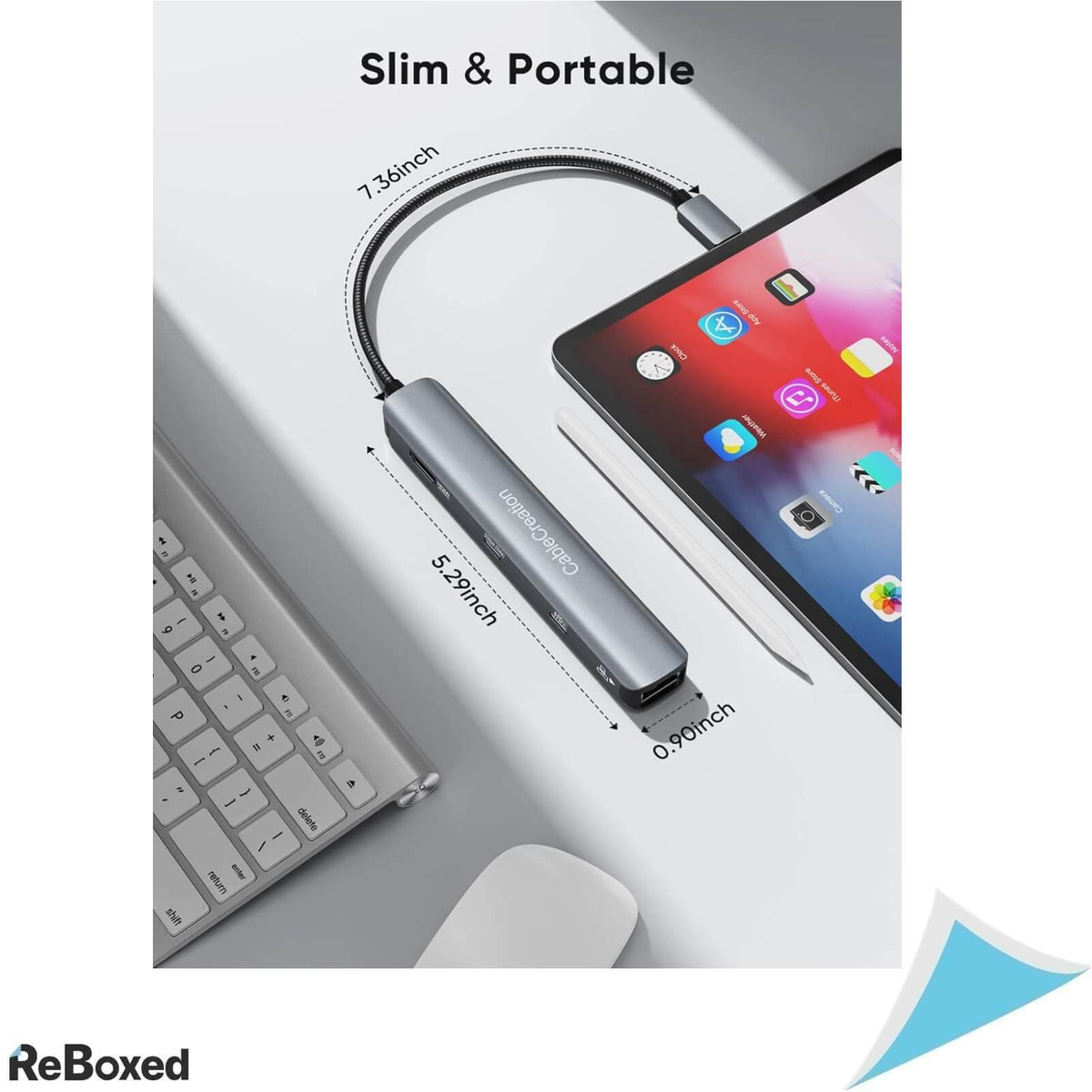 CableCreation Hub Adaptor Multiport 6 in 1 HDMI USB-C