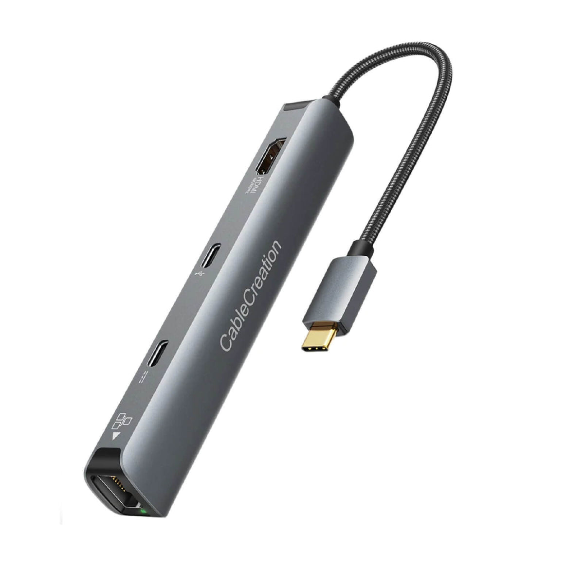 CableCreation Hub Adaptor Multiport 6 in 1 HDMI USB-C