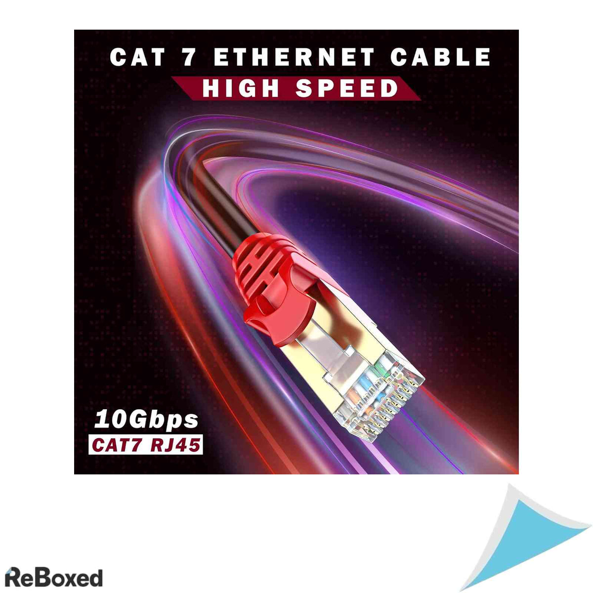 Cablu Retea Ethernet Cat7 Exterior MutecPower Direct Burial 75m RJ45 Negru