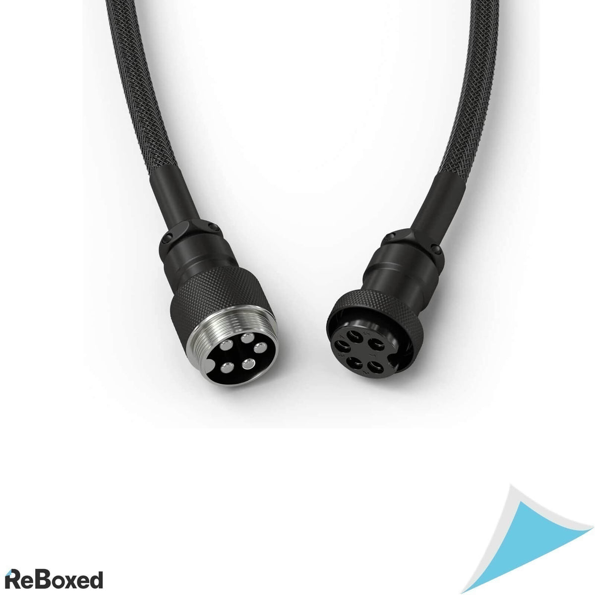 Glorious Cablu Spiralat USB2.0 la USB-C 1.8m Placat cu Aur