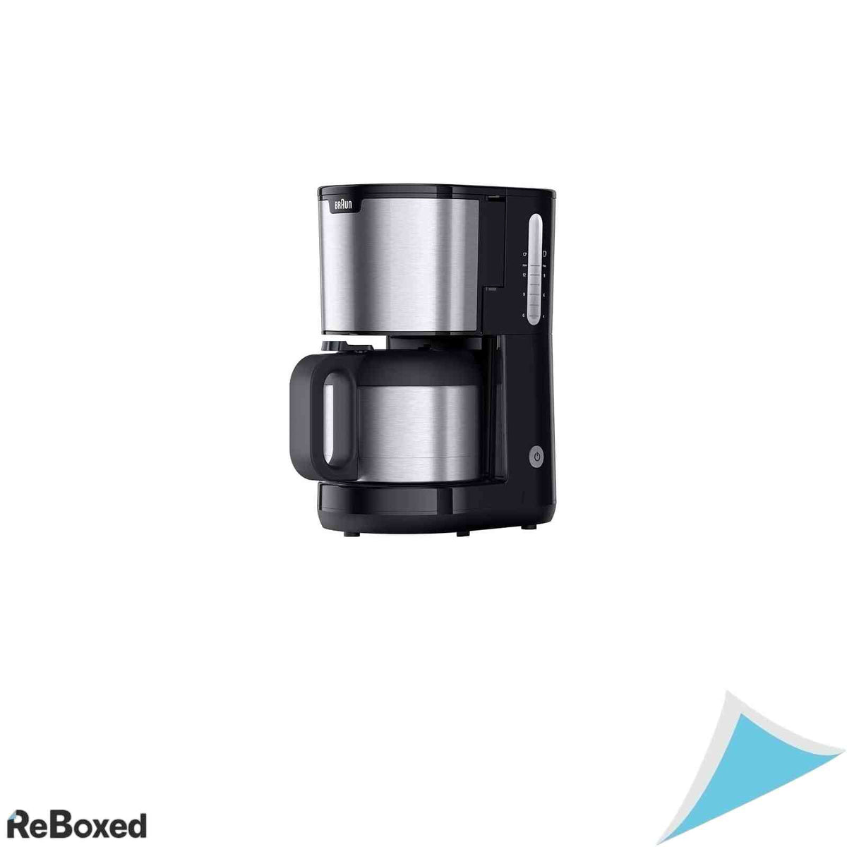 Cafetiera Braun PurShine KF1505 BK 1000W 1.2L OptiBrew Inox Negru