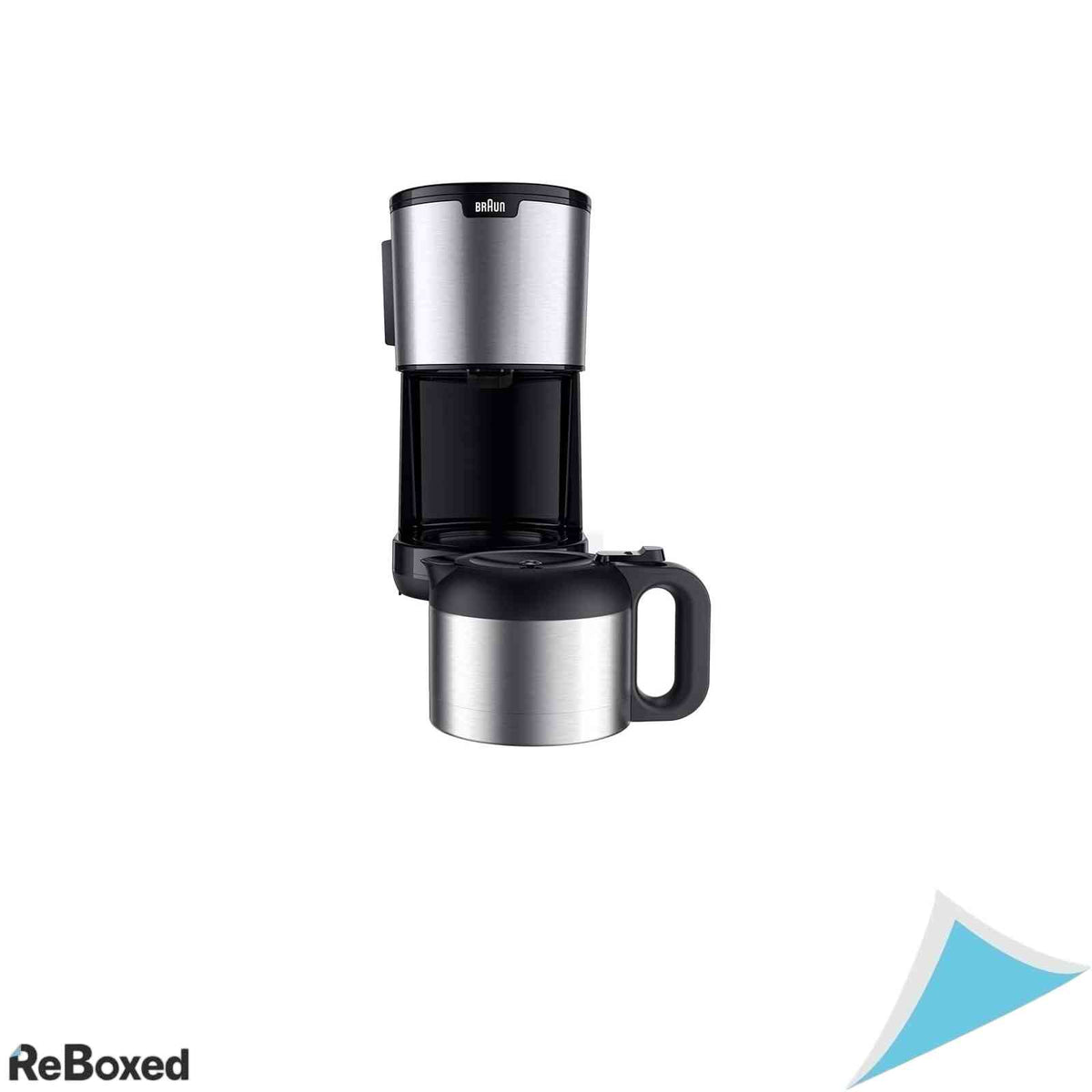 Cafetiera Braun PurShine KF1505 BK 1000W 1.2L OptiBrew Inox Negru