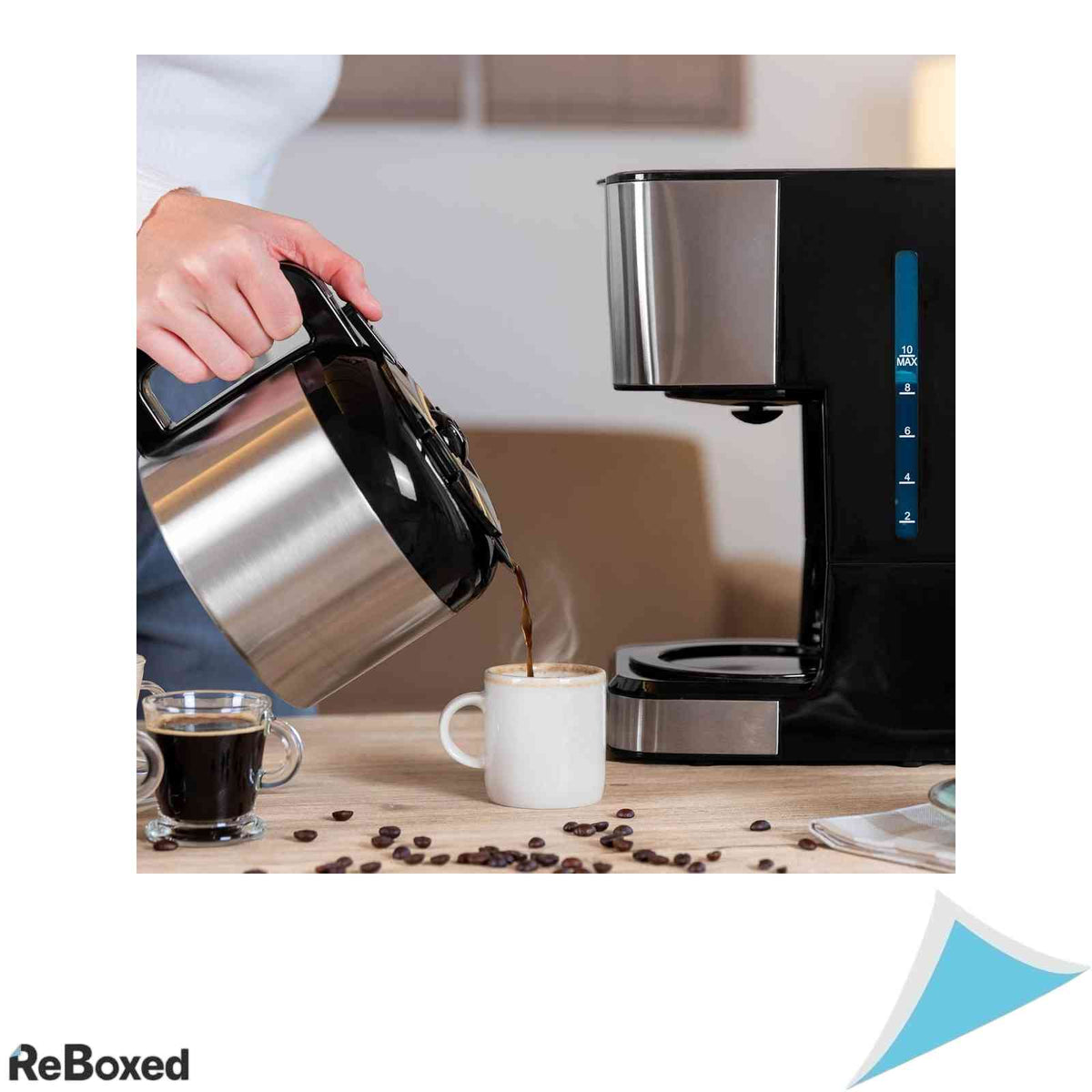 Cafetiera cu Filtru Cecotec Coffee 66 Drop &amp; Thermo Time, 950W, 1.2L