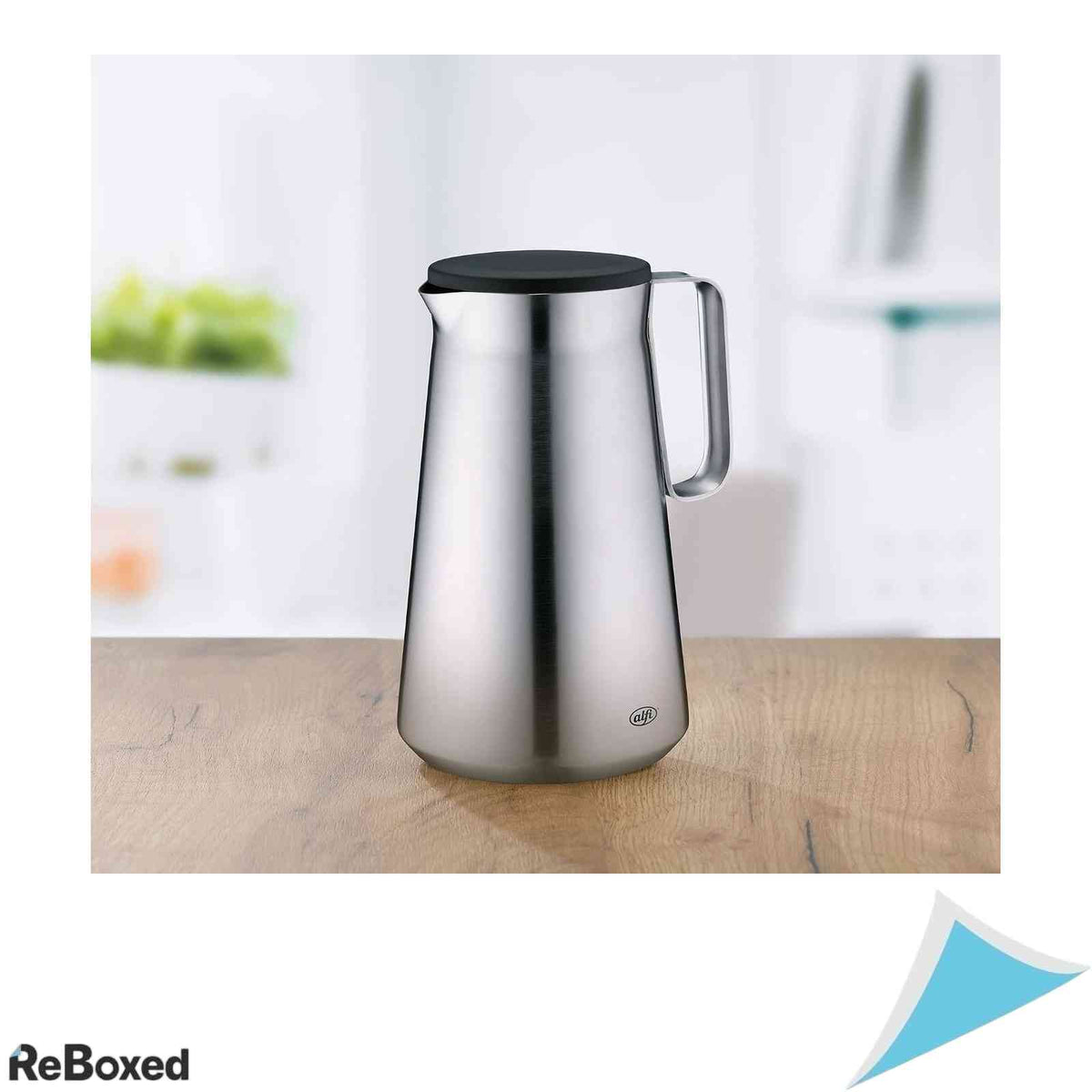 Alfi Drive Stainless Steel Cana Izotermica Mat 1 Litru Termos Cafea si Ceai din Otel Inoxidabil