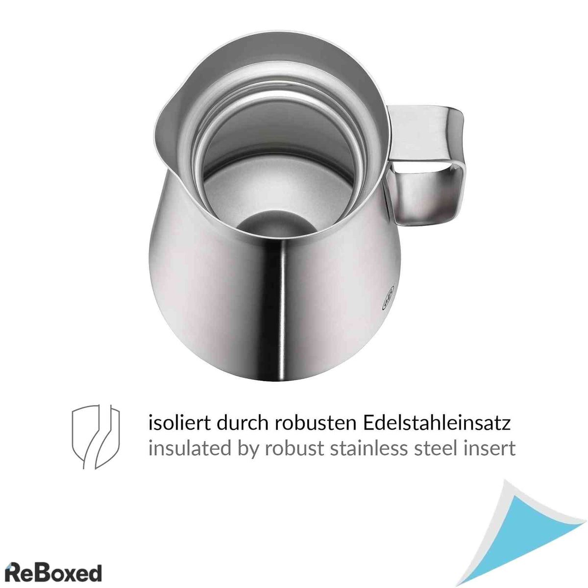 Alfi Drive Stainless Steel Cana Izotermica Mat 1 Litru Termos Cafea si Ceai din Otel Inoxidabil