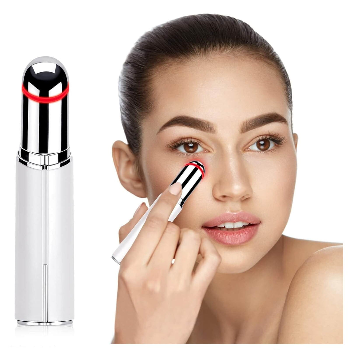 CarerSpark Aparat Masaj cu Radiofrecventa si Caldura pentru Ochi