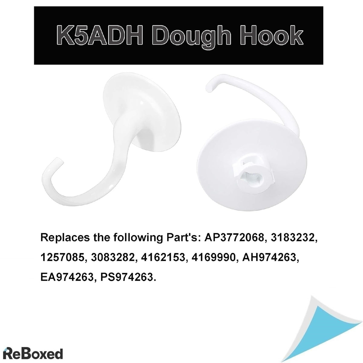 Carlig pentru aluat Italdos K5ADH compatibil cu KitchenAid 4.8L (5QT)