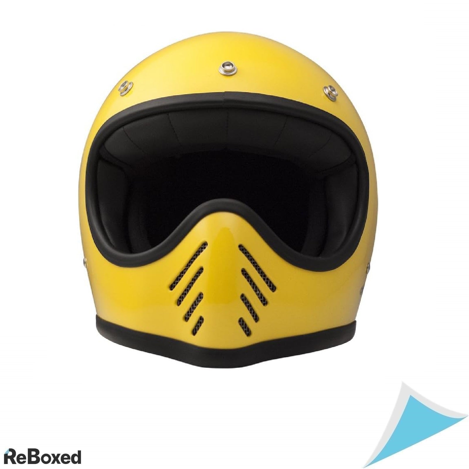 Casca Moto DMD Seventyfive Carbon-Kevlar Full-Face, Galben, Marimea L