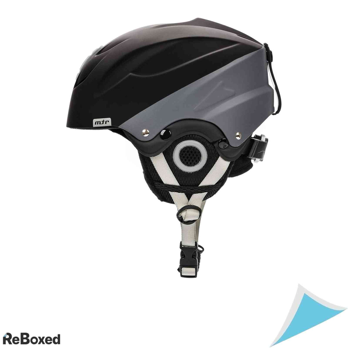 Casca de Schi si Snowboard Meteor Kiona Marime M 55-58cm Gri-Negru