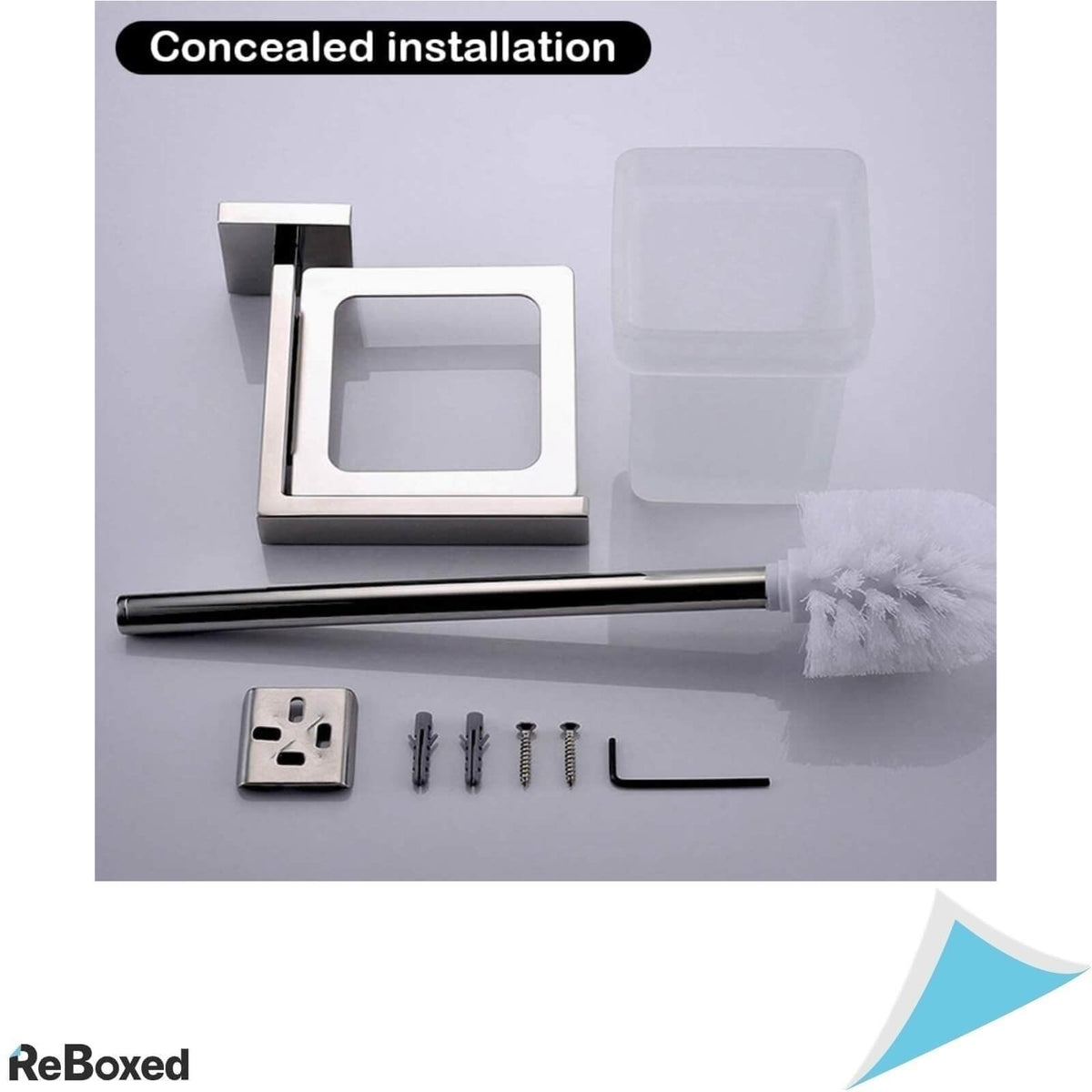 Casewind Perie de Toaleta cu Suport din Otel Inoxidabil