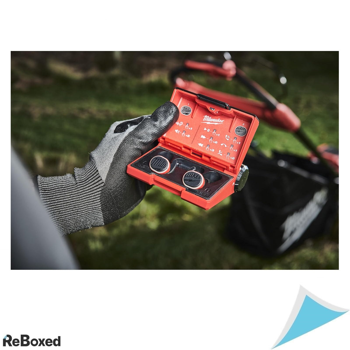 Casti Milwaukee L4RLEPB-301 cu Bluetooth, reincarcabile USB, protectie auditiva profesionala